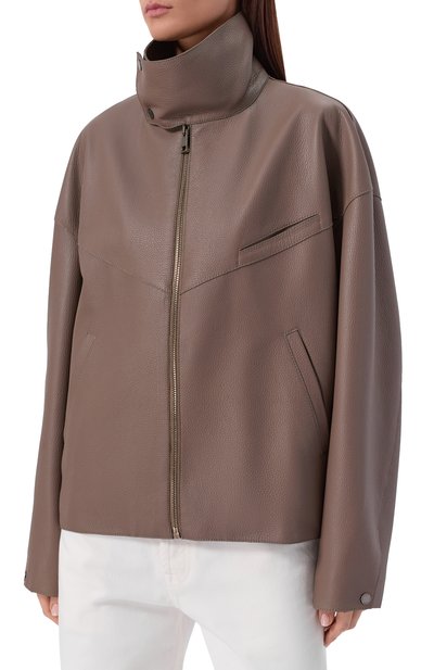 Кожаная куртка MASLOV, арт. Z017, фото 3