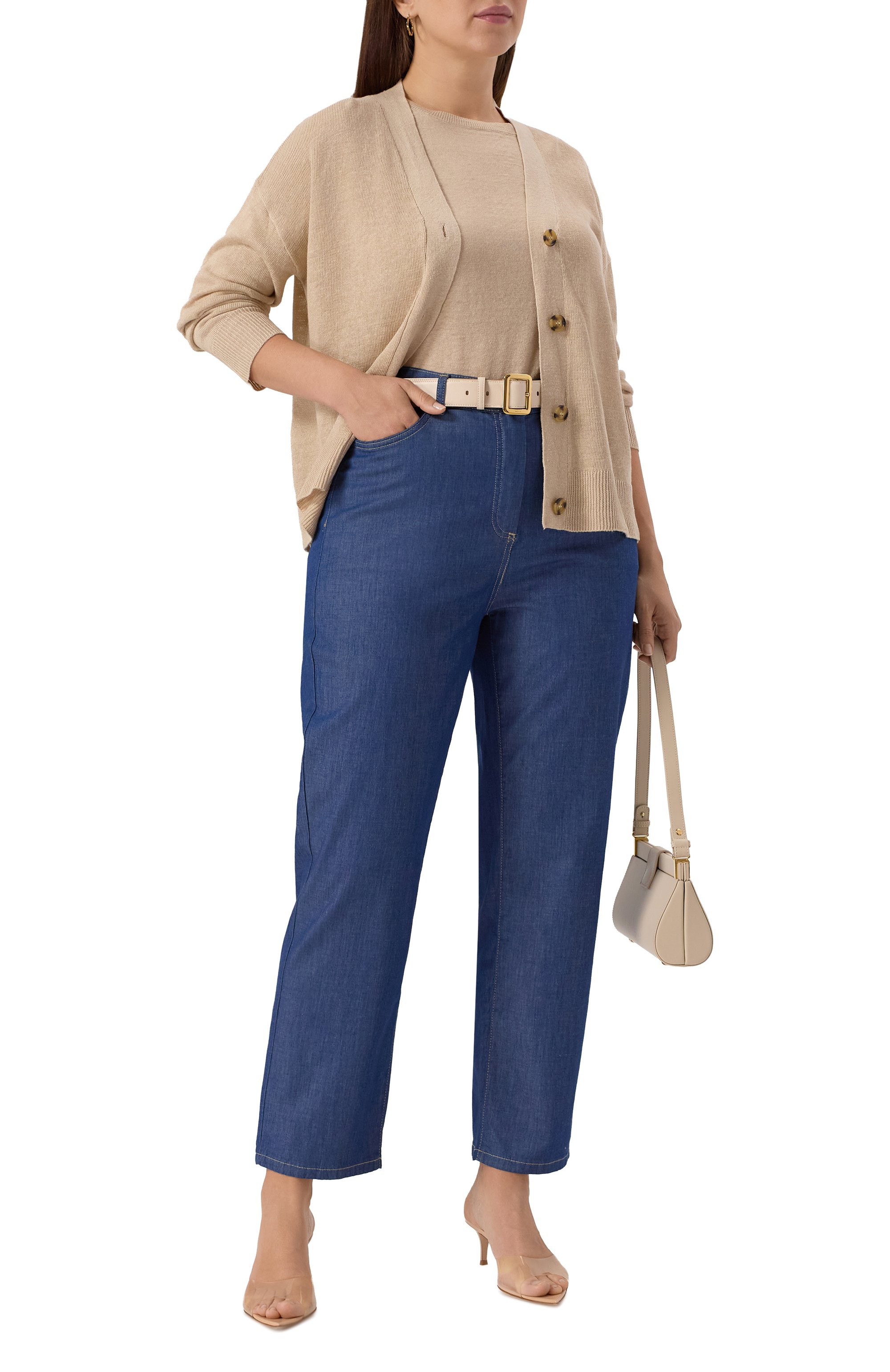 Комплект из кардигана и пуловера PERSONA BY MARINA RINALDI, арт. CRIS, фото 2