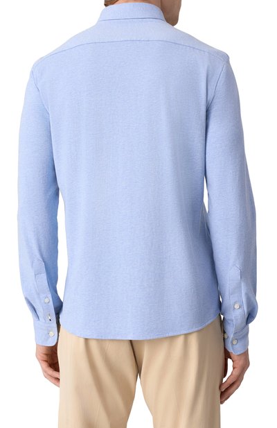 Хлопковая рубашка BOSS, арт. 50533879, фото 4