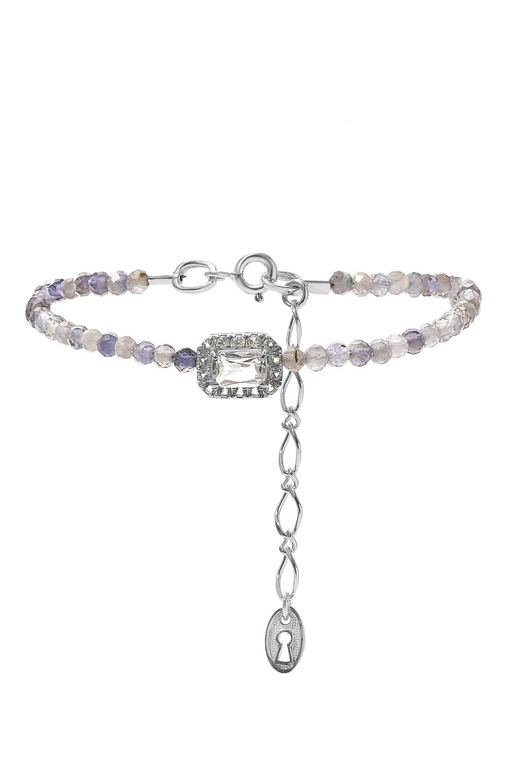 Браслет из иолита с хрусталём SECRETS JEWELRY, арт. БИХС400129, фото 1