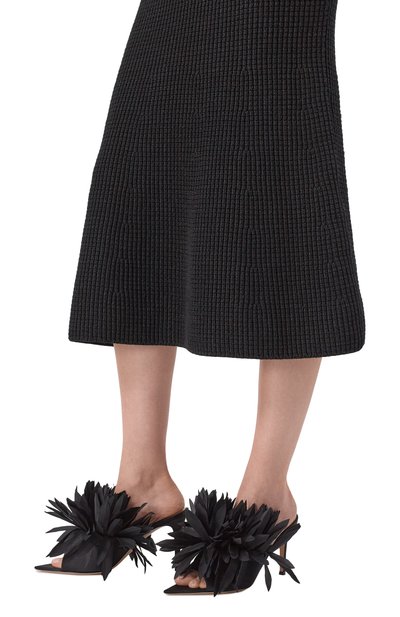 Текстильные мюли daniah GIANVITO ROSSI, арт. G10047.85RIC.CTZNER0, фото 3