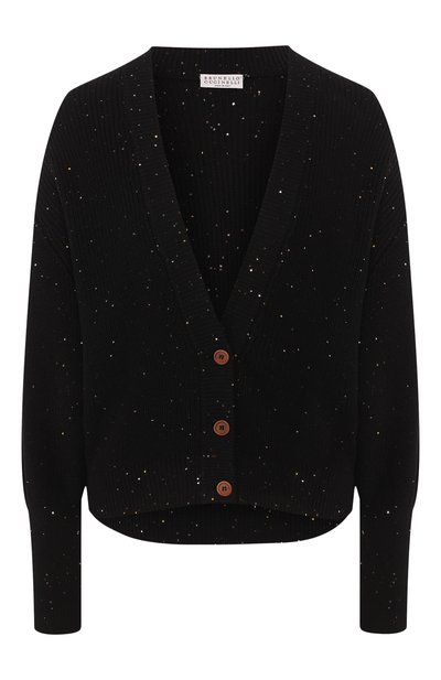 Женский кардиган из смеси хлопка и шелка BRUNELLO CUCINELLI, арт. M7U778006