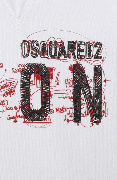Хлопковый свитшот DSQUARED2, арт. DQ2422/D003G, фото 3