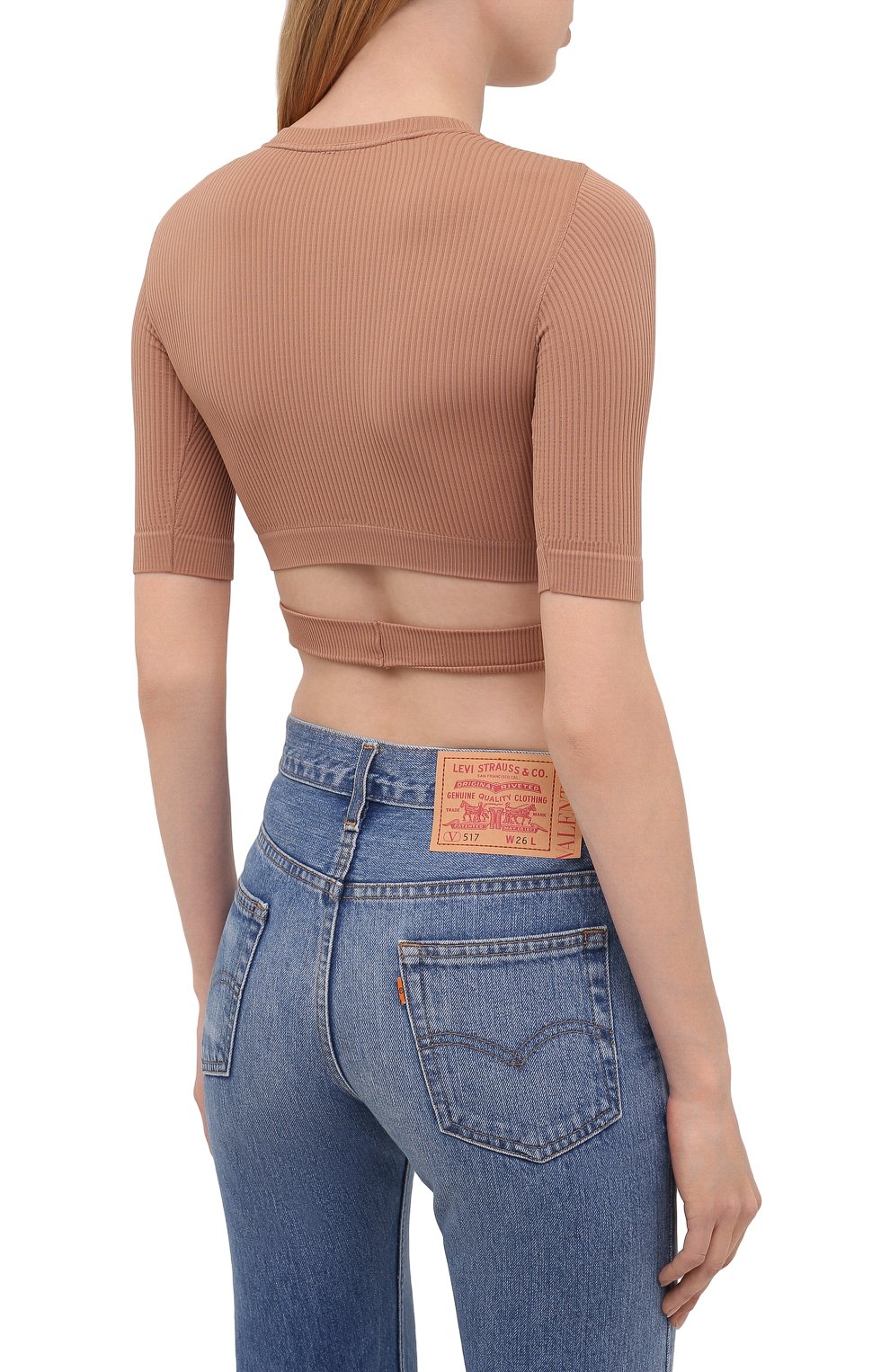 Топ ANDREADAMO бежевого цвета по цене 15200 руб., арт. ADSS21T001015470, фото 4 Топ ANDREADAMO, арт. ADSS21T001015470, фото 4