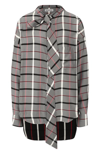 Женская блузка из вискозы BALENCIAGA, арт. 520497/TF009