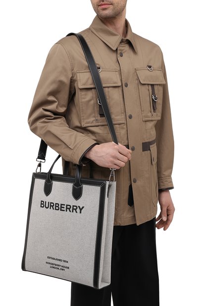 Текстильная сумка-тоут horseferry BURBERRY, арт. 8037936, фото 2