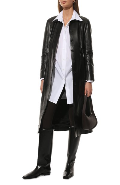 Хлопковая рубашка MAISON MARGIELA белого цвета по цене 66850 руб., арт. S51DL0253/S44397, фото 2 Хлопковая рубашка MAISON MARGIELA, арт. S51DL0253/S44397, фото 2