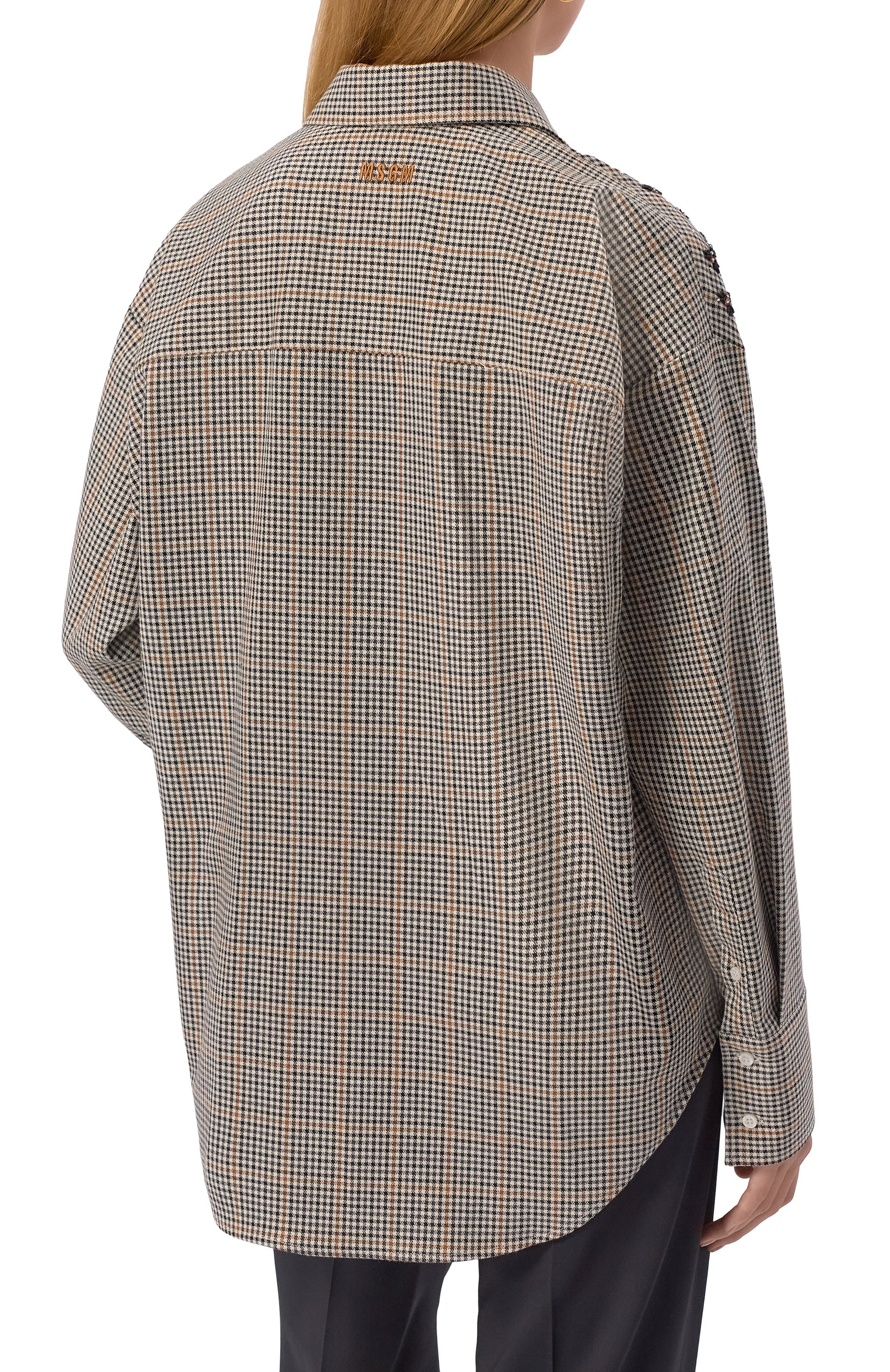 Рубашка MSGM, арт. 3941MDE20X/257619, фото 4