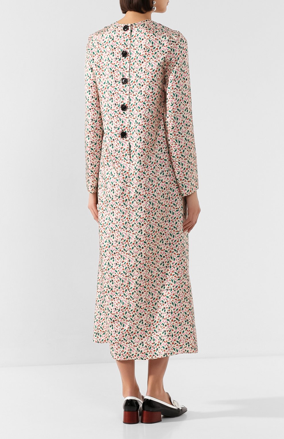 Шелковое платье MARNI, арт. ABMA0062A3/TSF29, фото 4