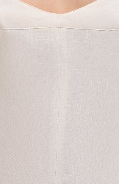 Льняное платье JACQUEMUS, арт. 211DR20/101110, фото 5