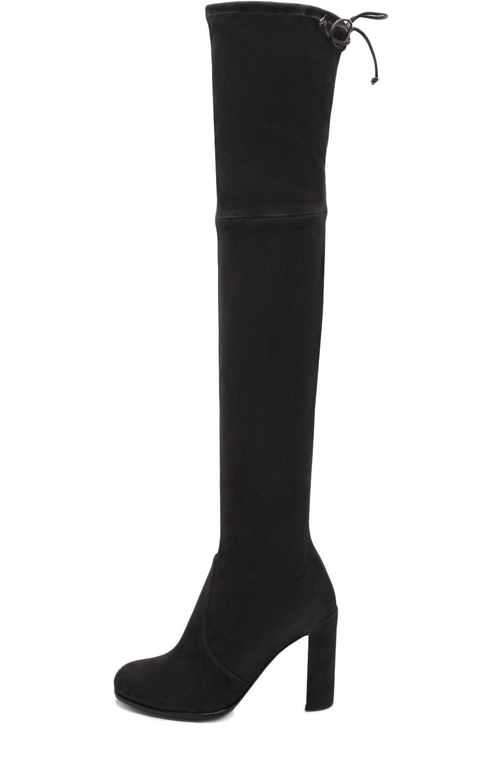 Замшевые ботфорты на устойчивом каблуке STUART WEITZMAN, арт. YL98846, фото 3