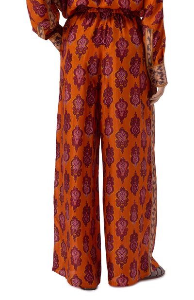 Шелковые брюки ZIMMERMANN, арт. 1500PRS251, фото 4