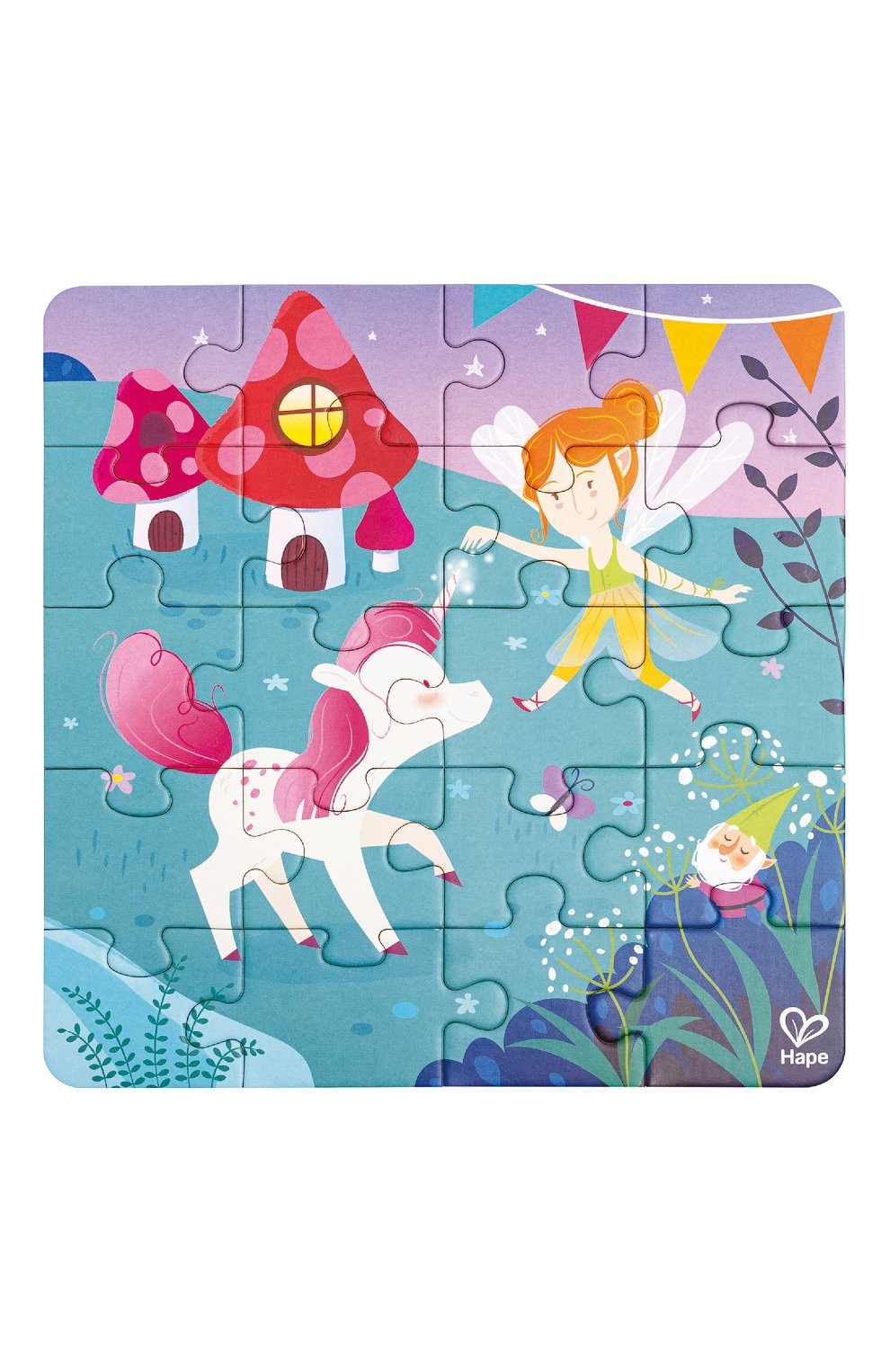 Пазл 4 в 1 сказочные персонажи HAPE, арт. E1640_HP, фото 2