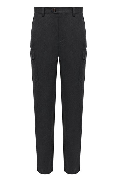 Мужские шерстяные брюки-карго BRUNELLO CUCINELLI, арт. ME226E1890