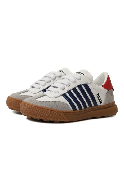 Кожаные кеды DSQUARED2, арт. 79316/29-34