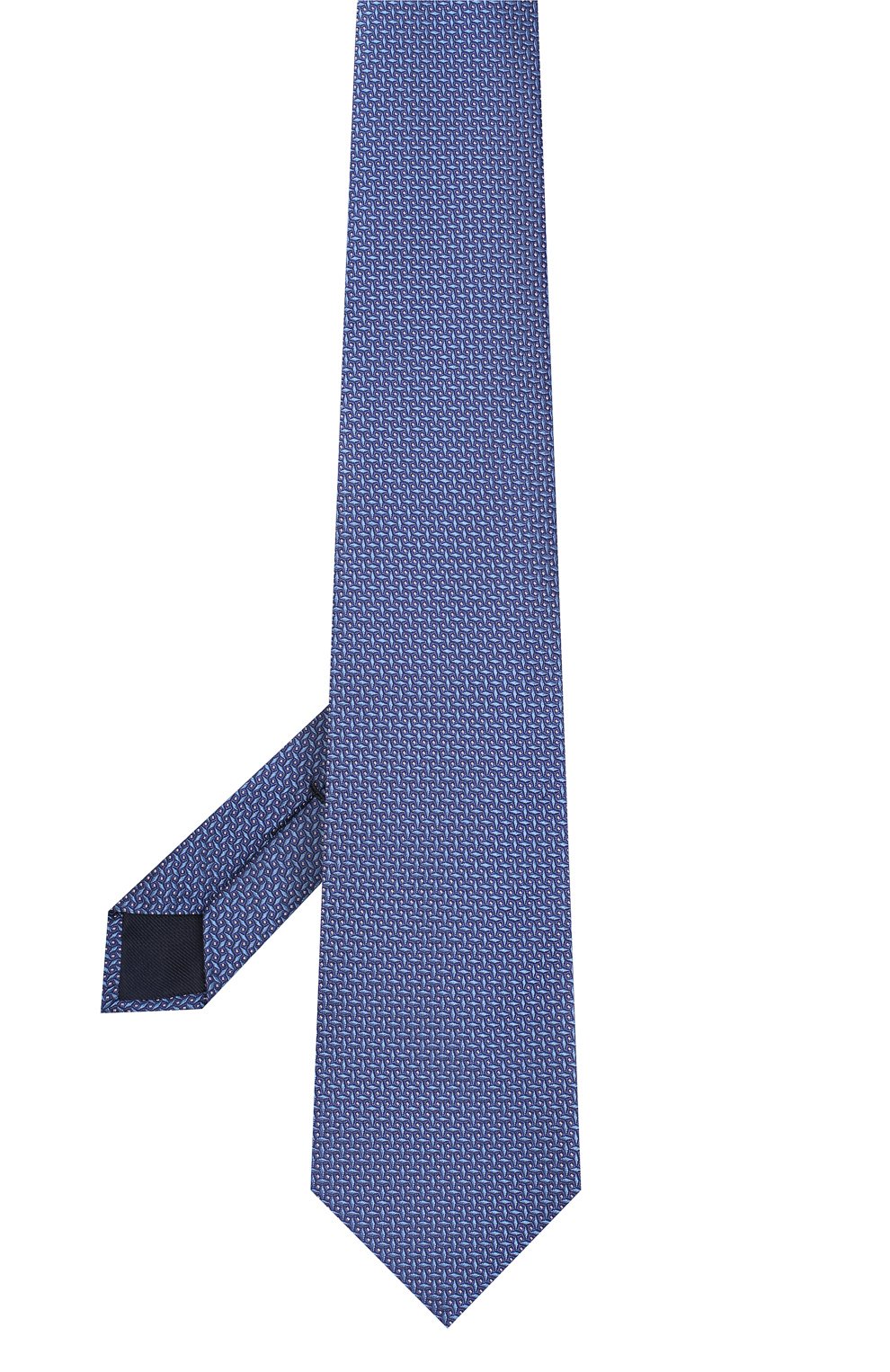 Шелковый галстук CORNELIANI синего цвета по цене 19950 руб., арт. 85U390-0120306/00, фото 2 Шелковый галстук CORNELIANI, арт. 85U390-0120306/00, фото 2