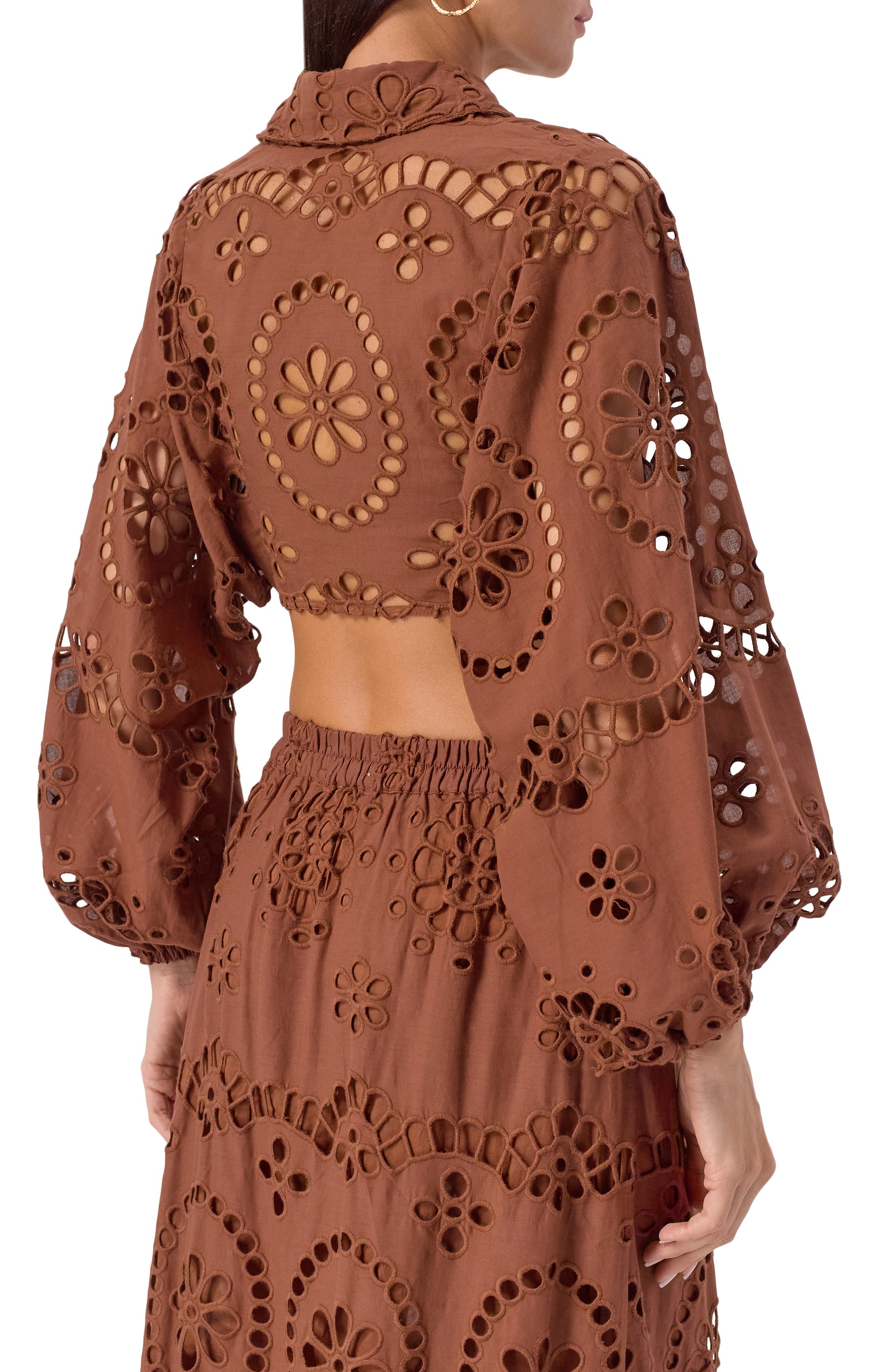 Хлопковая блузка MC2 SAINT BARTH, арт. STBW FEBE/00378H, фото 4