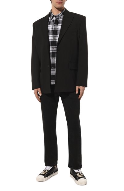 Хлопковая рубашка DIESEL, арт. A08537/0TFAJ, фото 2