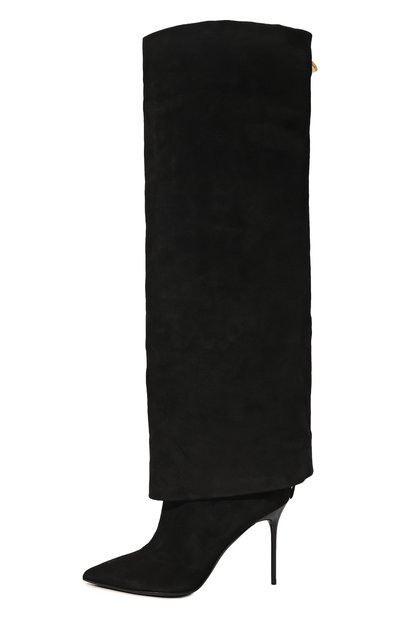 Замшевые ботфорты ariel BALMAIN, арт. BN1TA897LCTA, фото 4