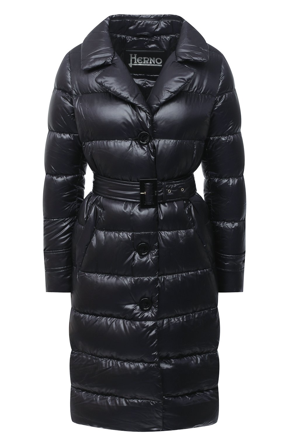 Пуховик HERNO черного цвета по цене 76600 руб., арт. PI1122D/12017, фото 1 Пуховик HERNO, арт. PI1122D/12017, фото 1