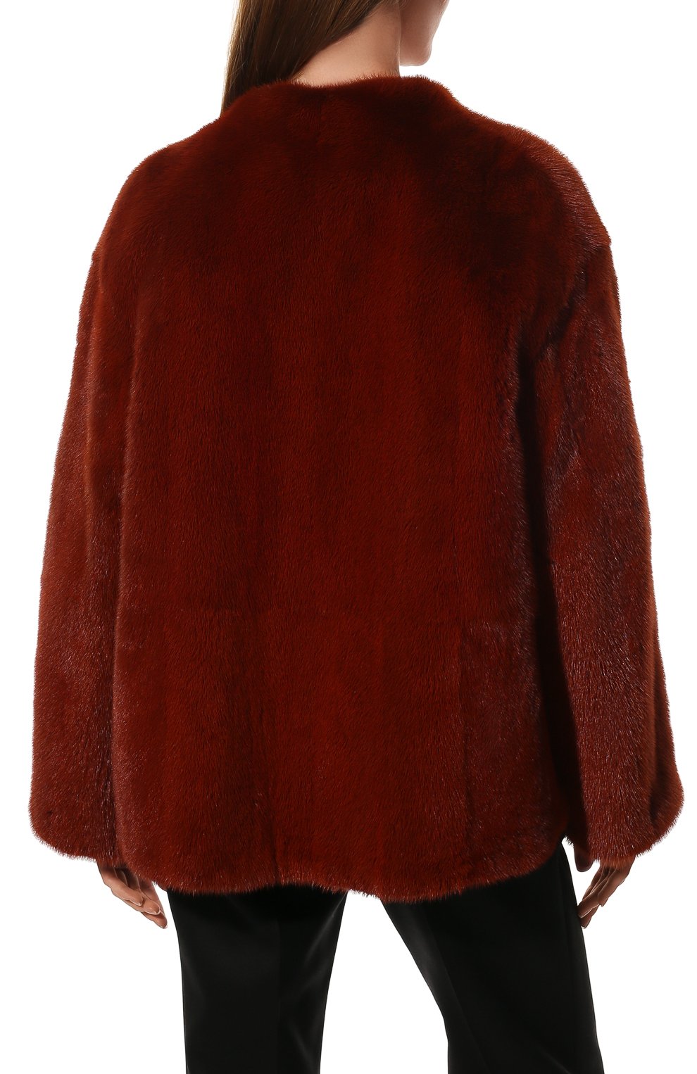 Двусторонняя шуба из меха норки TOM FORD, арт. CSF564/FUX018, фото 4