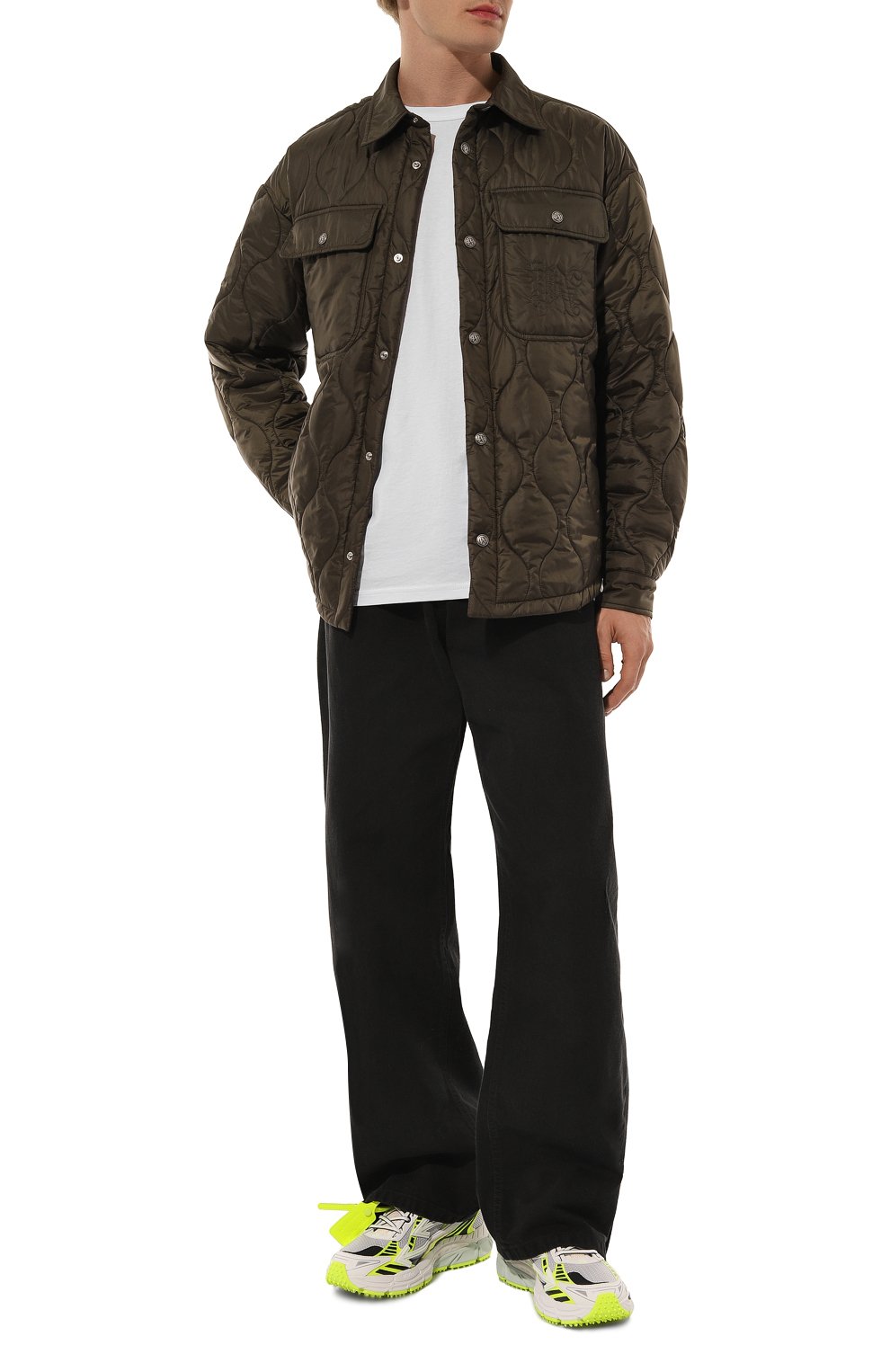 Комбинированные кроссовки be right back OFF-WHITE, арт. 0MIA295F24FAB0010165, фото 2