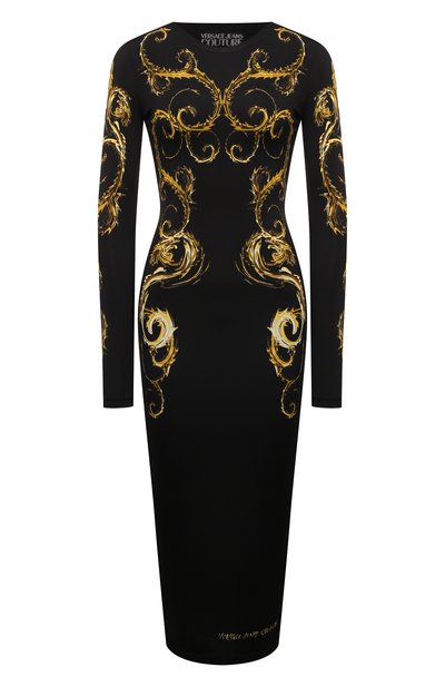 Женское платье из вискозы VERSACE JEANS COUTURE, арт. 77HA09P8/JS419
