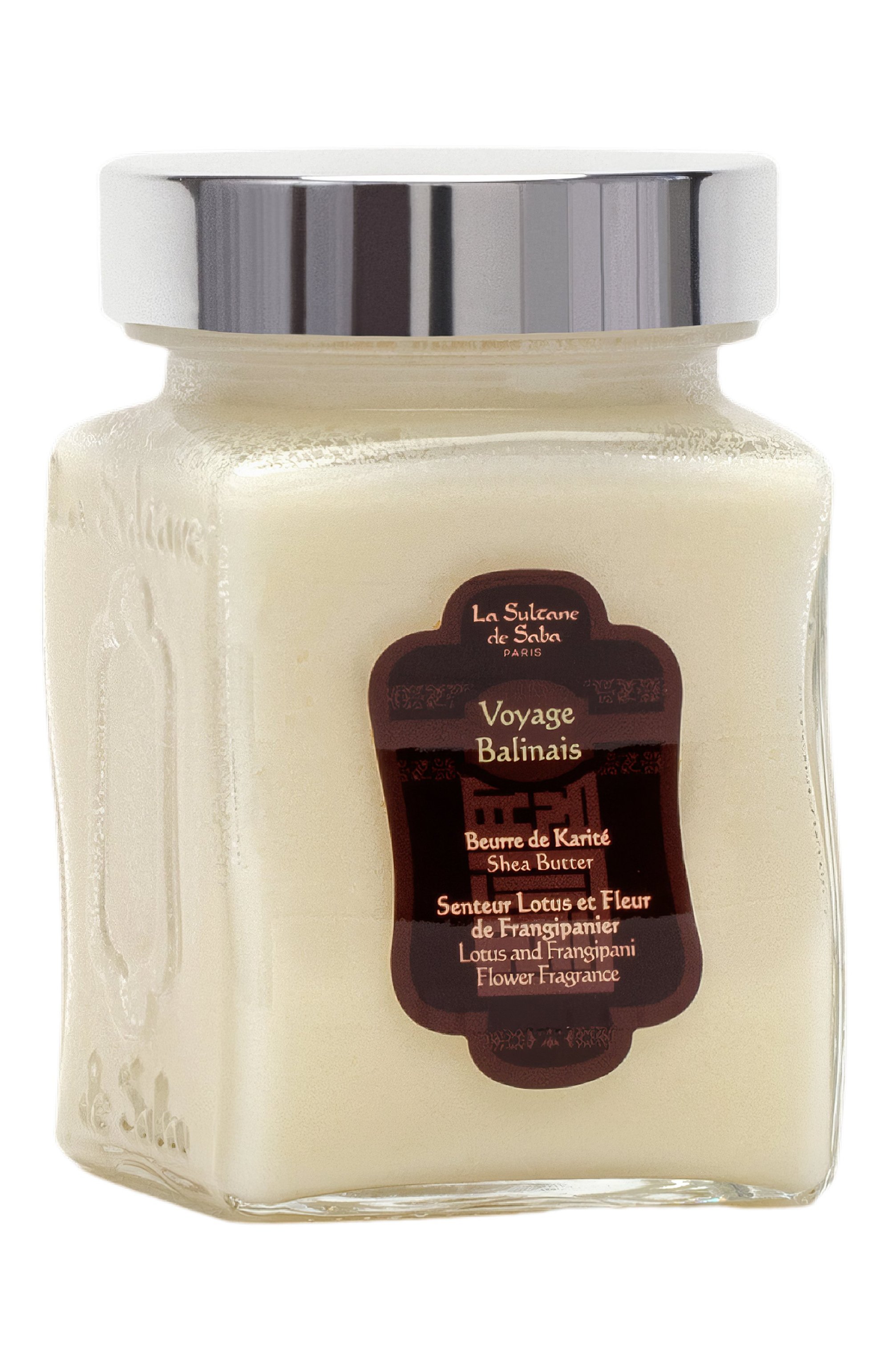 Масло карите для тела и волос «лотос и франжипани» (300ml) LA SULTANE DE SABA, арт. 3700448601896, фото 3