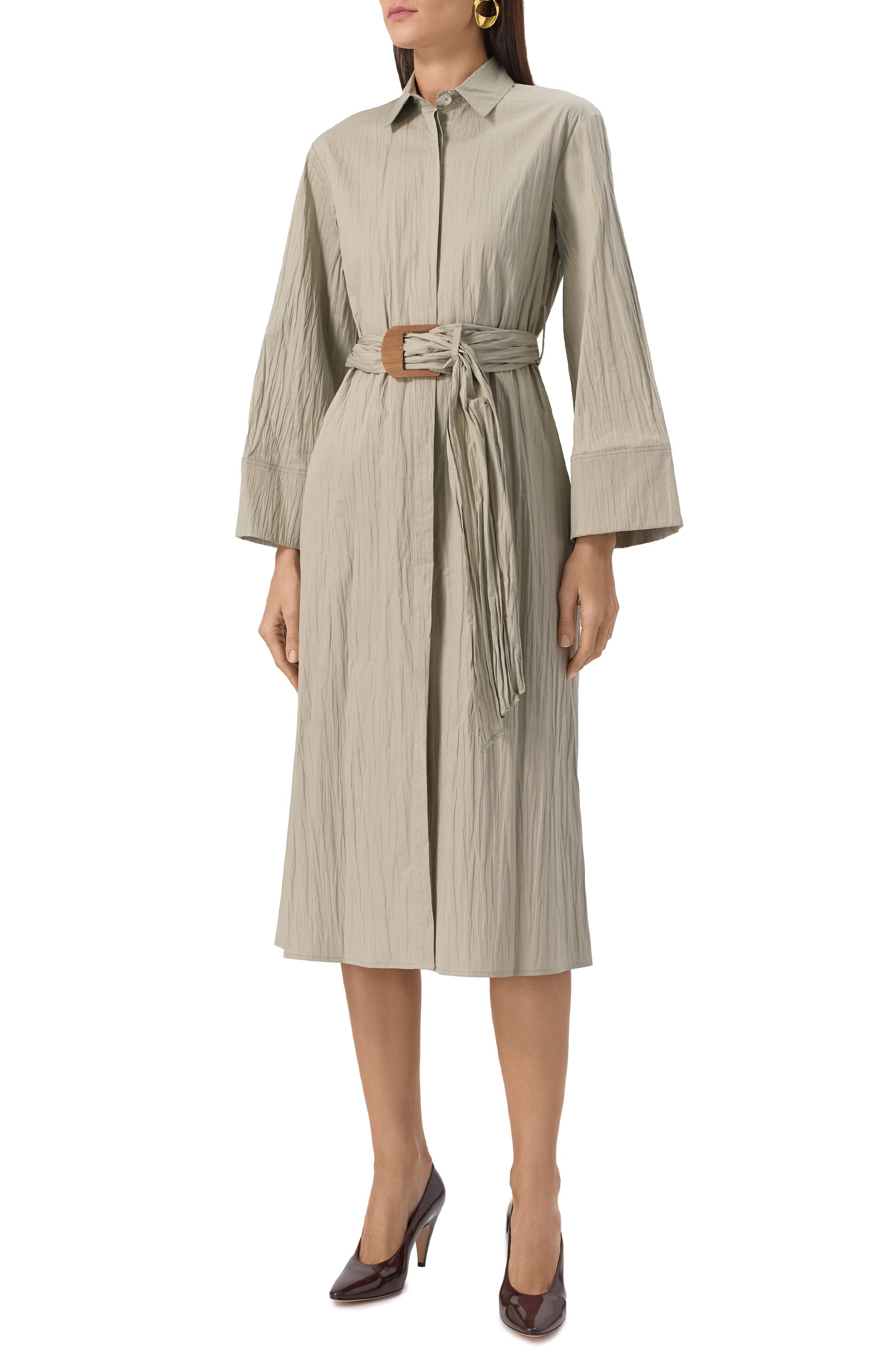 Хлопковое платье ANTONELLI FIRENZE, арт. N7613/142C, фото 3