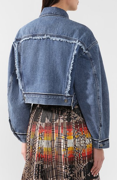 Джинсовая куртка ACNE STUDIOS голубого цвета по цене 39550 руб., арт. A90120, фото 4 Джинсовая куртка ACNE STUDIOS, арт. A90120, фото 4