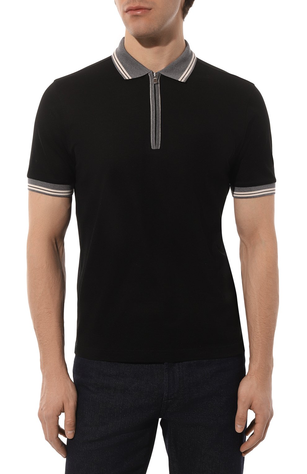 Хлопковое поло GRAN SASSO, арт. 60147/74219, фото 3