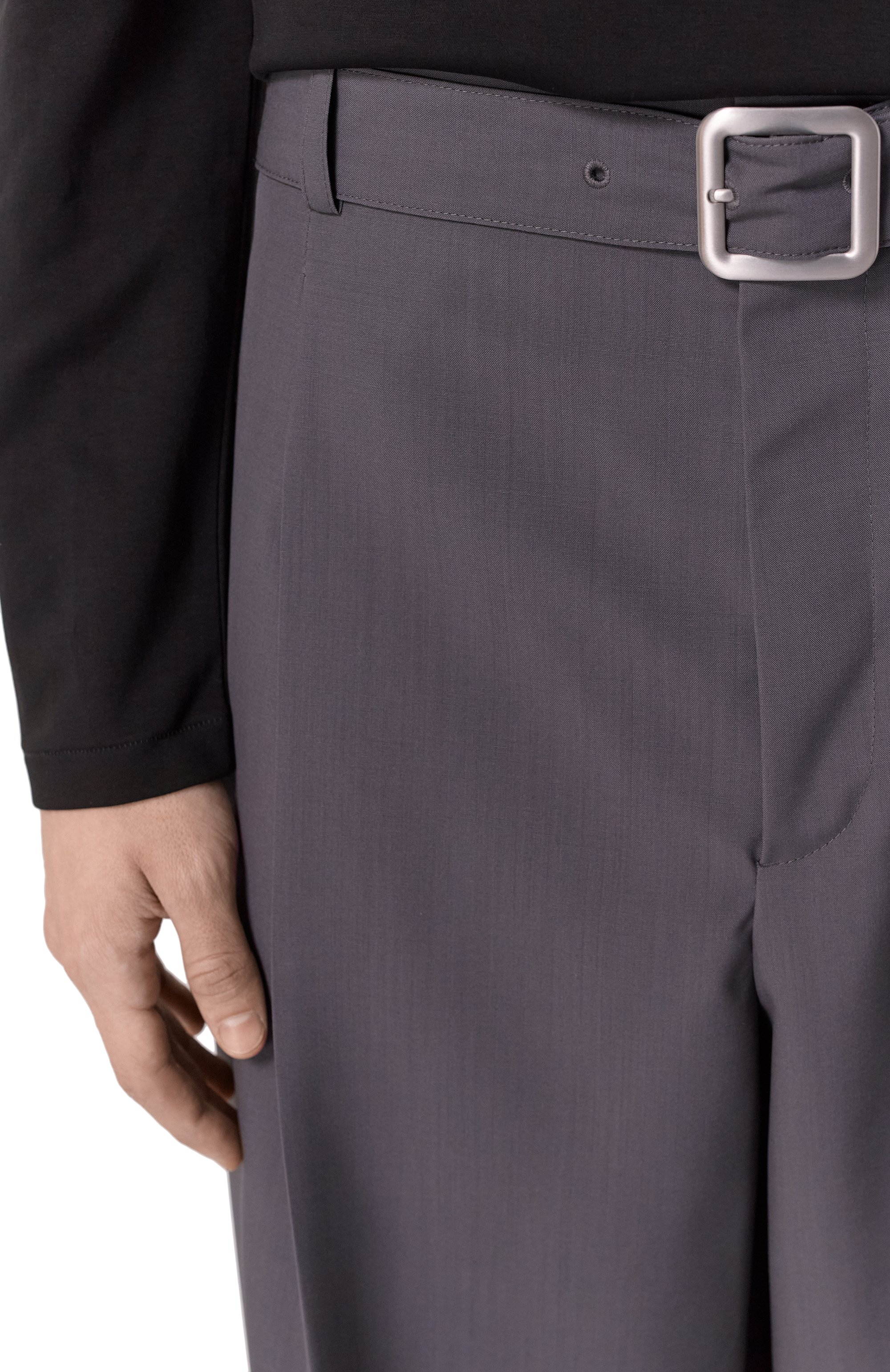 Шерстяные брюки JIL SANDER, арт. J22KA0314-J40249, фото 5