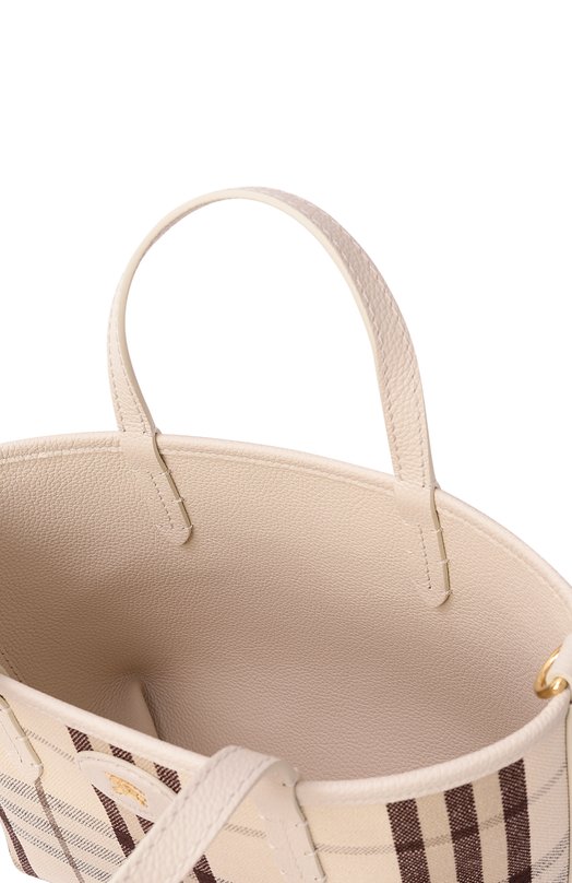 Двусторонняя сумка Bloomsbury mini Burberry 8119626 Кремовый  8119626 Фото 5
