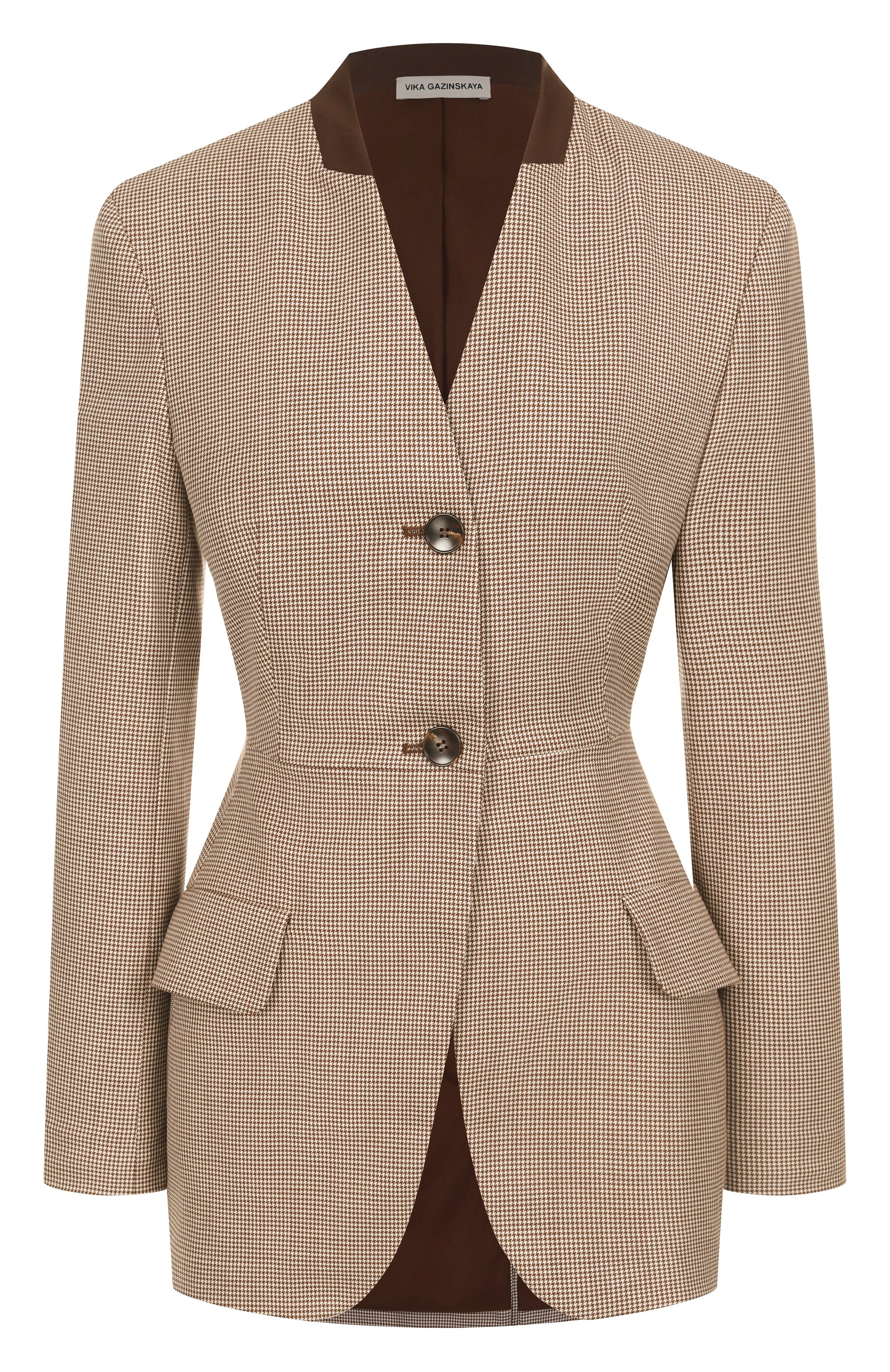 Шерстяной жакет VIKA GAZINSKAYA, арт. SS25-22203, фото 1