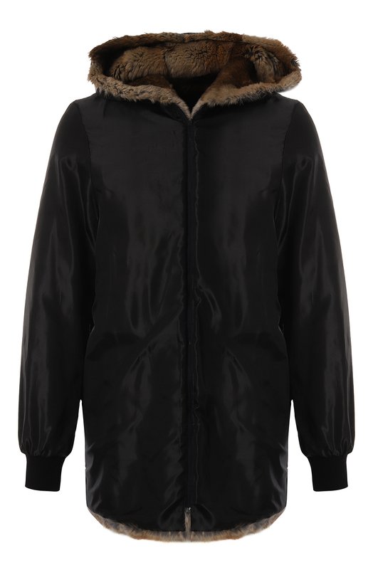 

Куртка с подкладкой из кролика Barbed, Чёрный