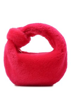 Женская сумка jodie mini BOTTEGA VENETA розового цвета, арт. 680697/V1C20 | Фото 1 (Материал: Натуральный мех; Размер: mini; Сумки-технические: Сумки top-handle; Материал сплава: Проставлено; Драгоценные камни: Проставлено)