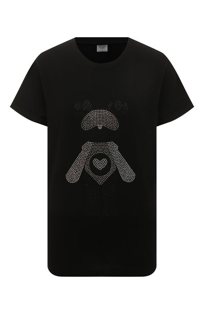 Женская хлопковая футболка SEVEN LAB, арт. T-B CR black