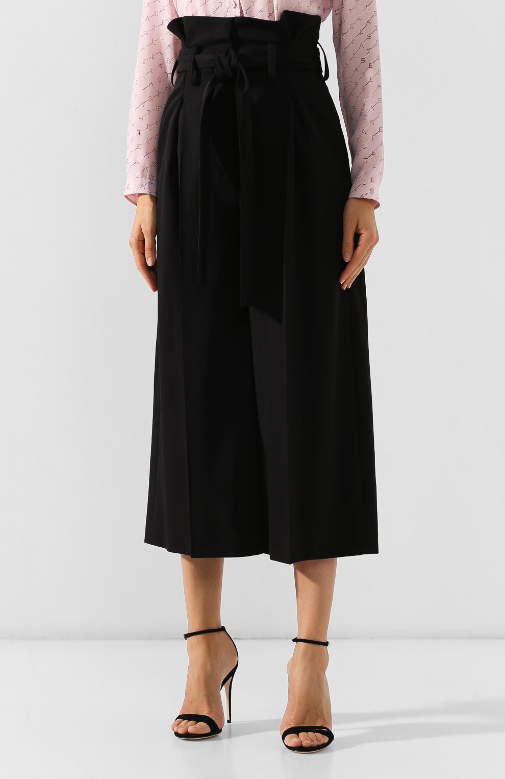 Шерстяные брюки STELLA MCCARTNEY черного цвета по цене 48400 руб., арт. 513859/SNB77, фото 3 Шерстяные брюки STELLA MCCARTNEY, арт. 513859/SNB77, фото 3