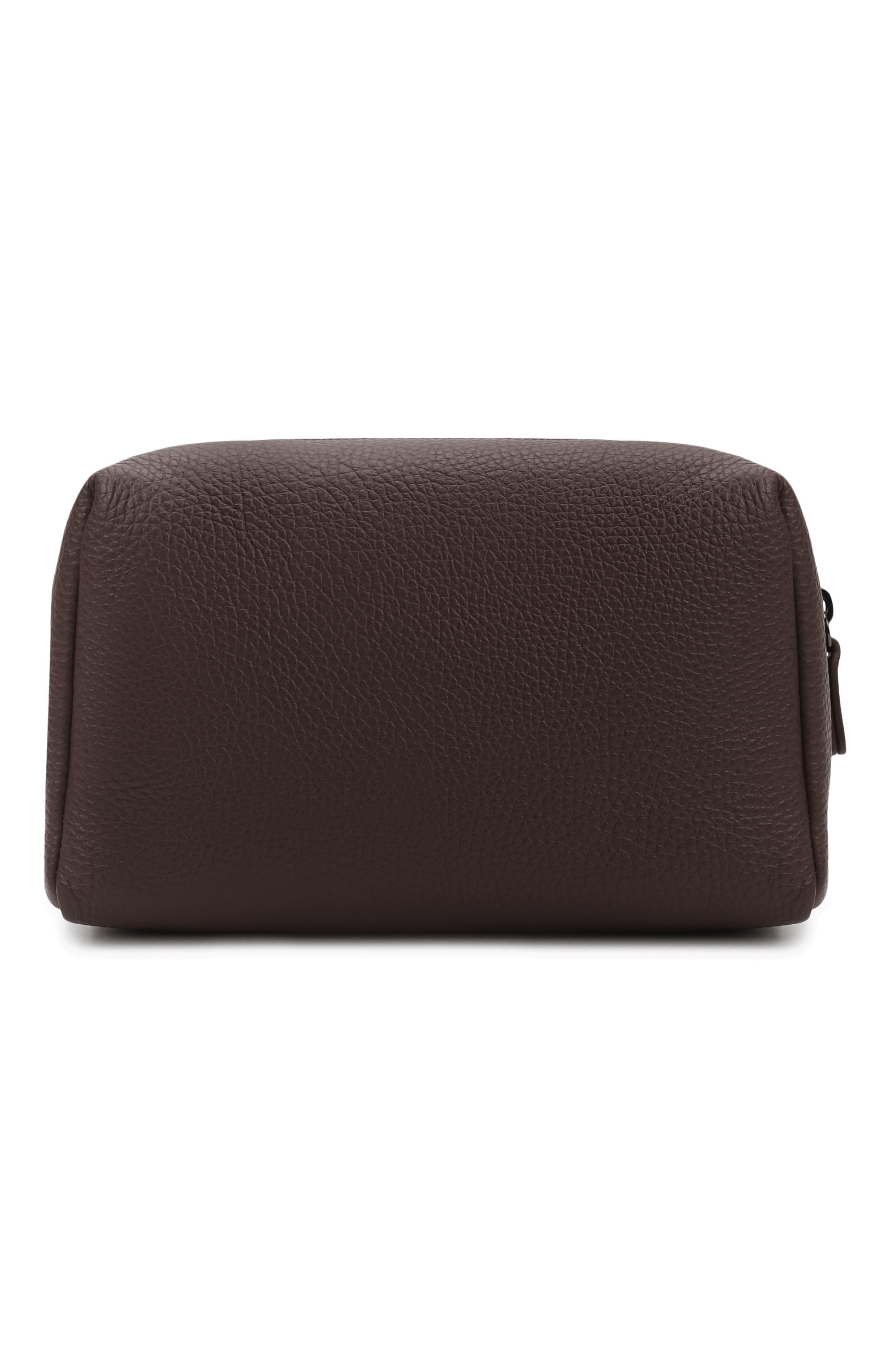 Кожаная косметичка COCCINELLE темно-коричневого цвета по цене 9975 руб., арт. E5 MUK 95 G0 01, фото 5 Кожаная косметичка COCCINELLE, арт. E5 MUK 95 G0 01, фото 5