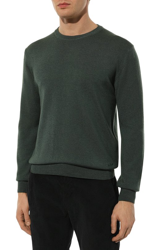 Шерстяной джемпер Woolrich CFWOKN0277MRUF0775 Зелёный  CFWOKN0277MRUF0775 Фото 3