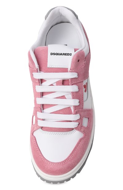 Кожаные кеды DSQUARED2, арт. 82768/VAR4, фото 4