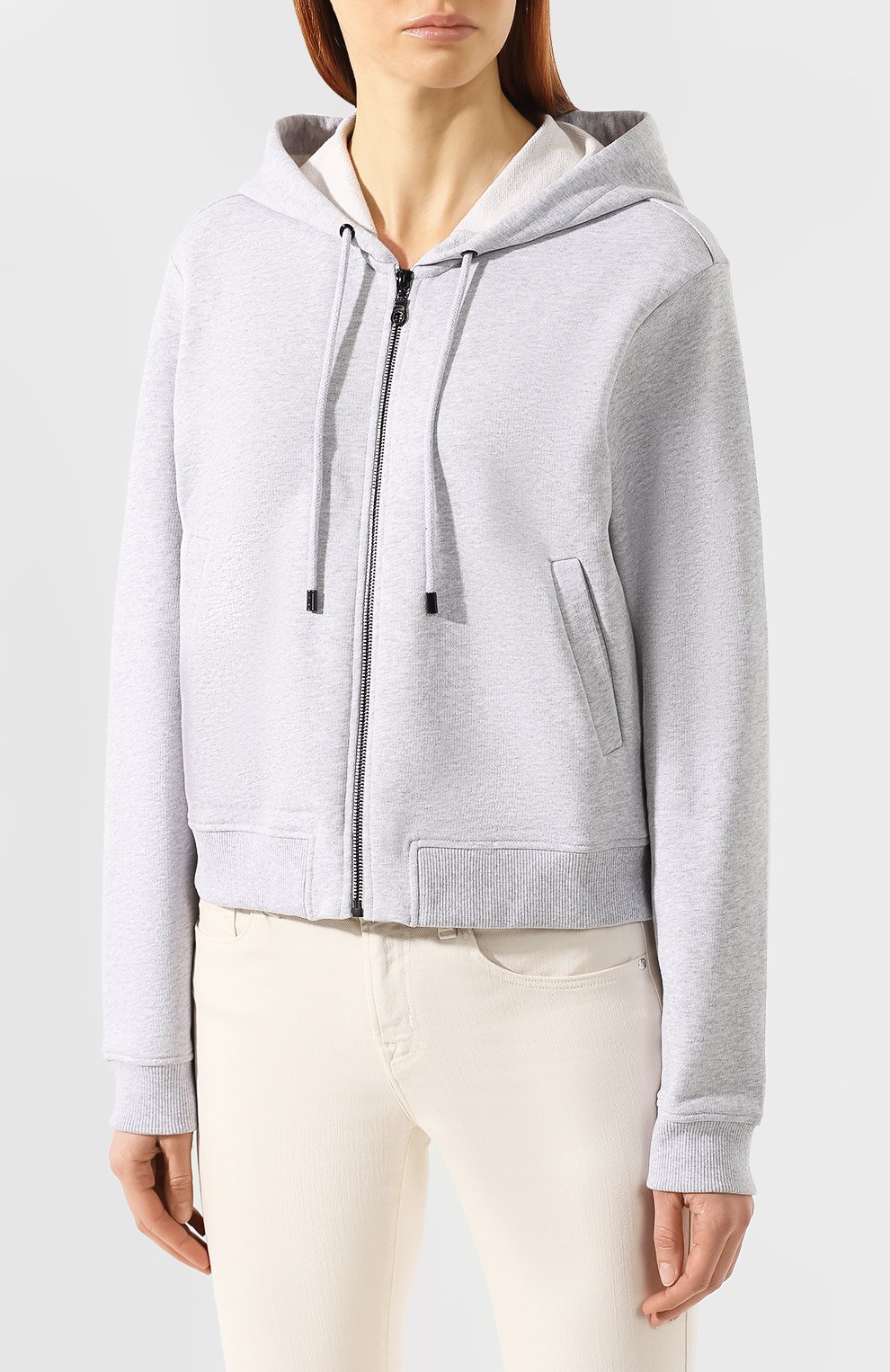 Хлопковый кардиган KENZO серого цвета по цене 43550 руб., арт. 2BL7214XA, фото 3 Хлопковый кардиган KENZO, арт. 2BL7214XA, фото 3