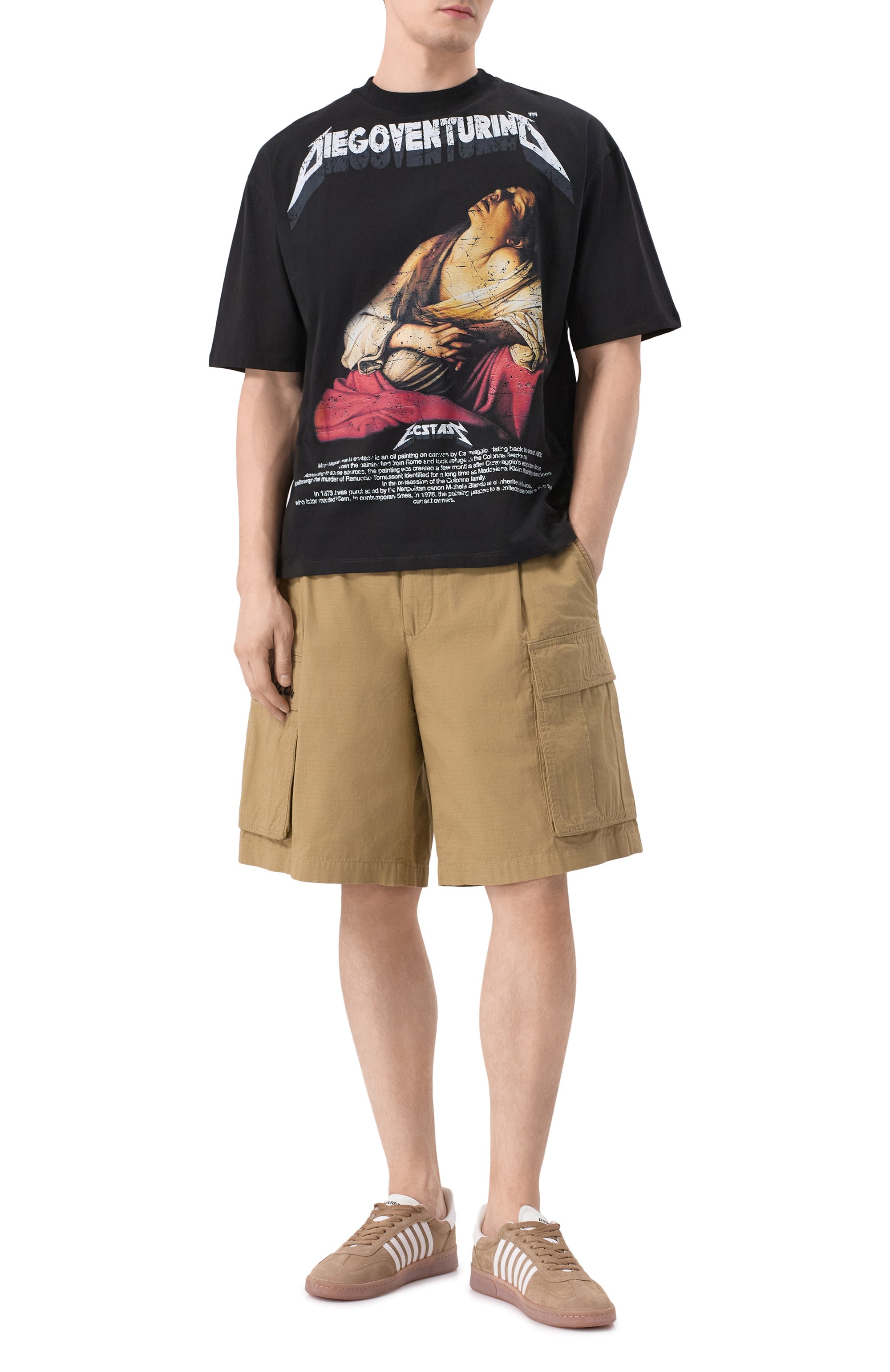 Хлопковые шорты icon DSQUARED2, арт. S79MU0074/D35224, фото 2