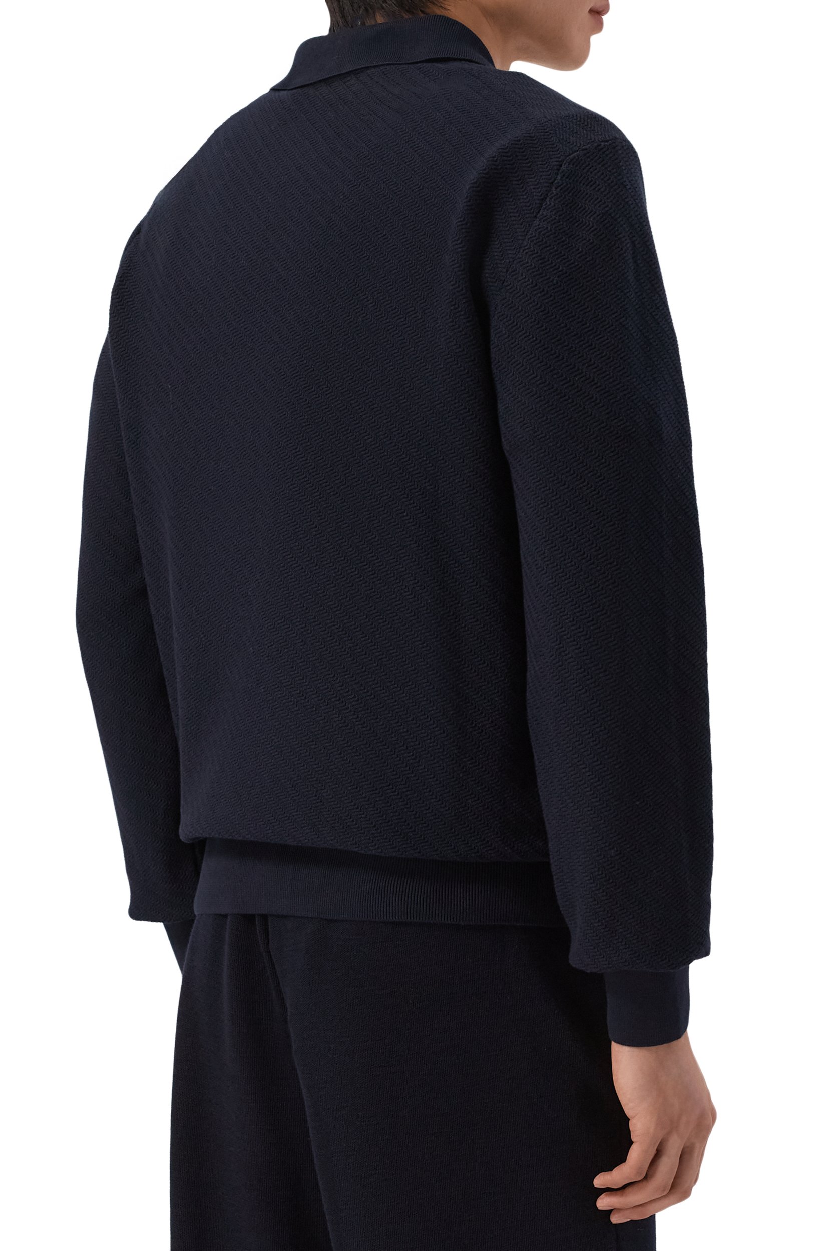 Хлопковое поло BOSS, арт. 50565511, фото 4