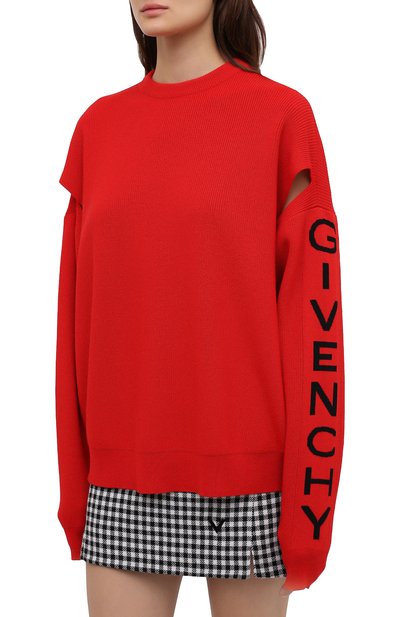 Шерстяной свитер GIVENCHY, арт. BW90AH4Z7K, фото 4