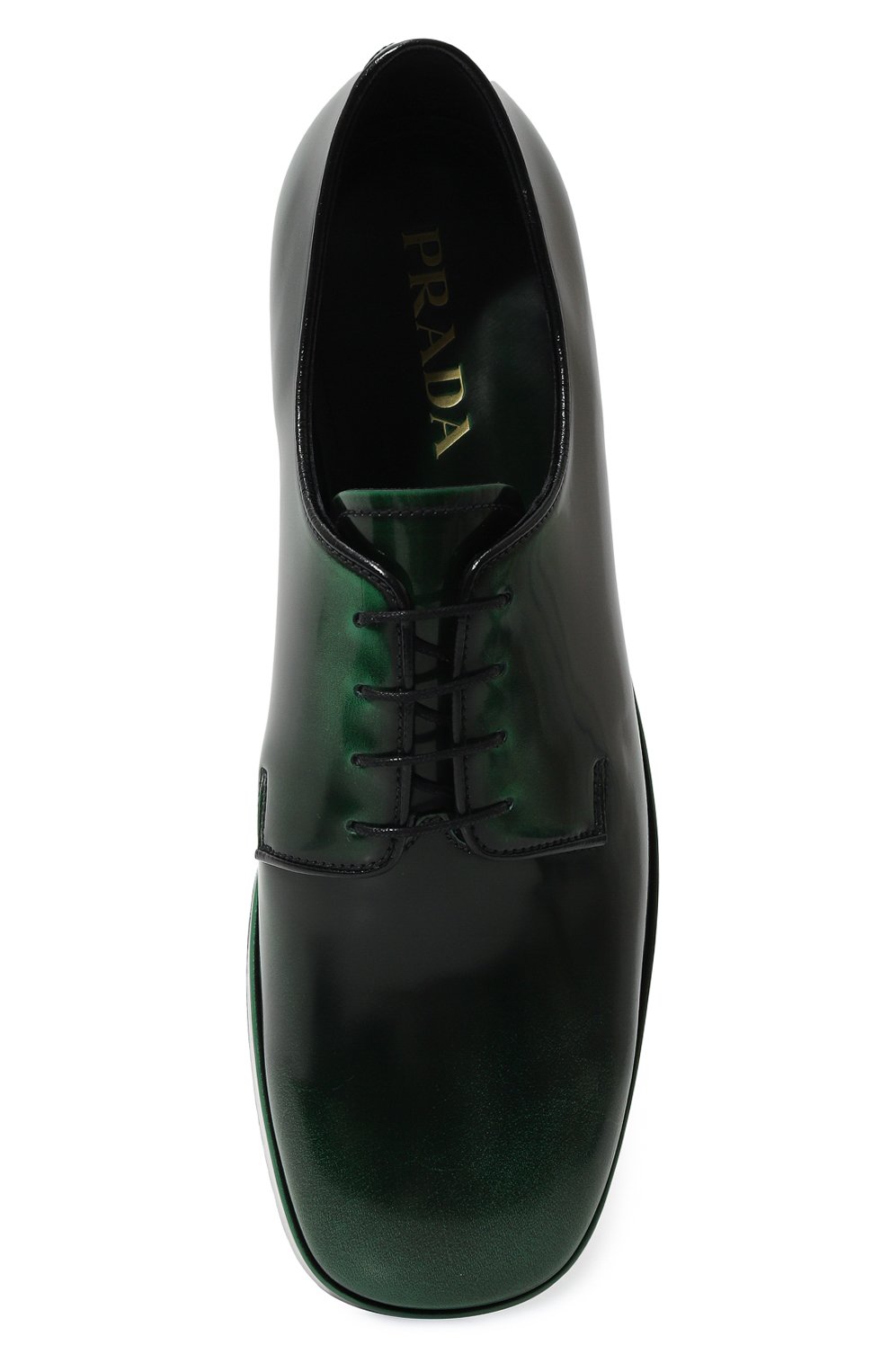 Кожаные дерби PRADA, арт. 2EG379-LVN-F0089-X021, фото 6