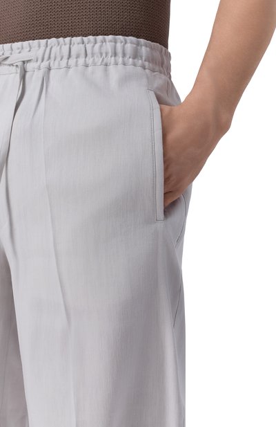 Шорты изо льна и шерсти CORNELIANI, арт. 274555/2718468, фото 5