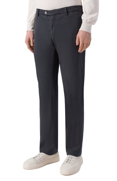 Брюки из хлопка и шелка MARCO PESCAROLO, арт. SLIM80/5300, фото 3