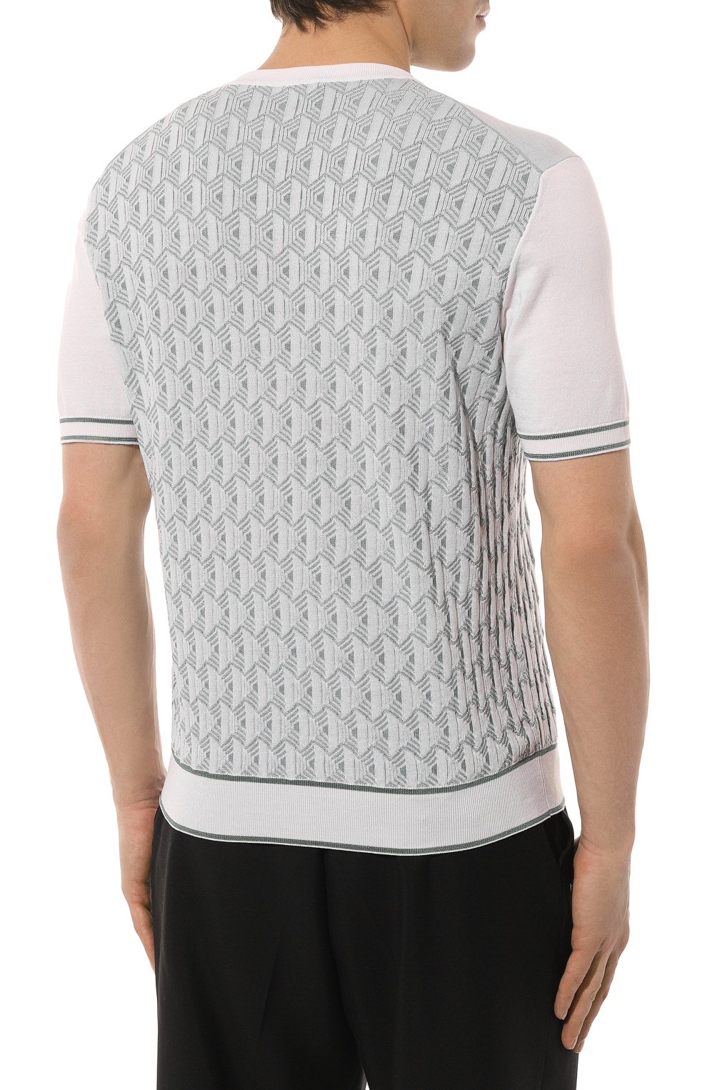 Джемпер из шелка и хлопка STEFANO RICCI, арт. K818042G10/F23170, фото 4