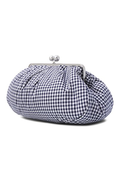 Клатч pasticcino large WEEKEND MAX MARA голубого цвета по цене 38350 руб., арт. WKABETA, фото 4 Клатч pasticcino large WEEKEND MAX MARA, арт. WKABETA, фото 4